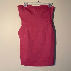 Theory strapless dress Sz 4